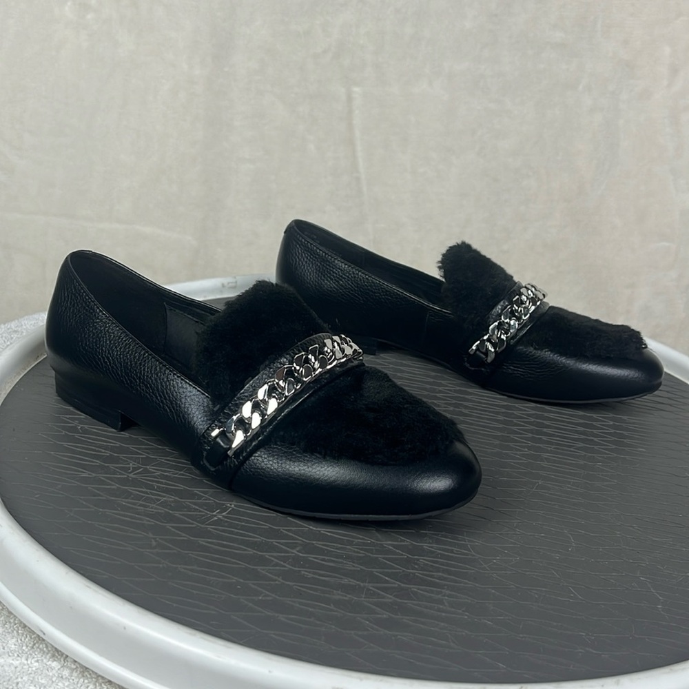Kenneth Cole Flats Black Leather Womens Size 7